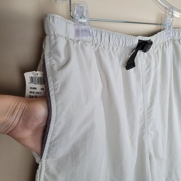 Columbia Whidbey II Water Trunk Shorts In Stone Off White Size XL - Picture 3 of 8